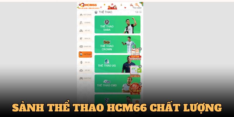 List nhà cung cấp kèo thể thao HCM66 uy tín