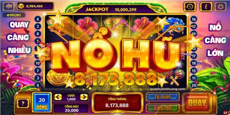 Một số tựa game hot tại sảnh nổ hũ HCM66